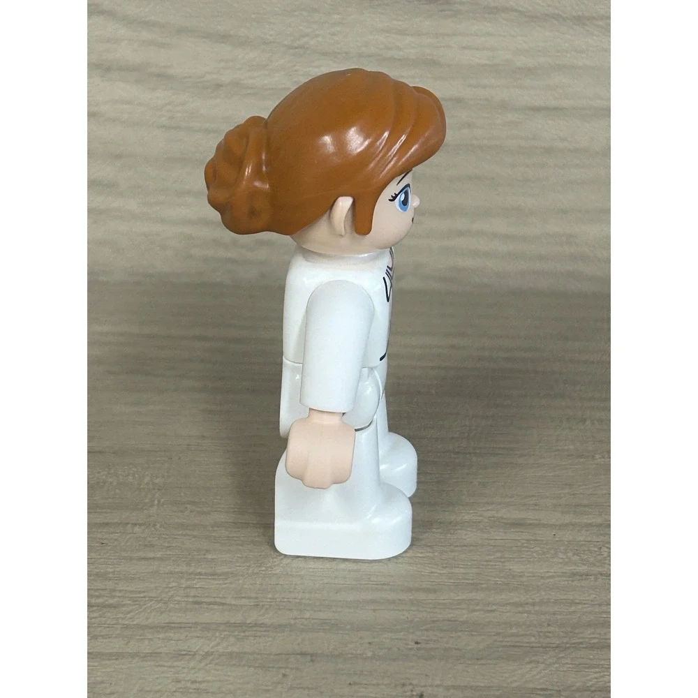 Lego Duplo Figure Jurassic World CLAIR DEARING Building Block Toy Redhead Woman